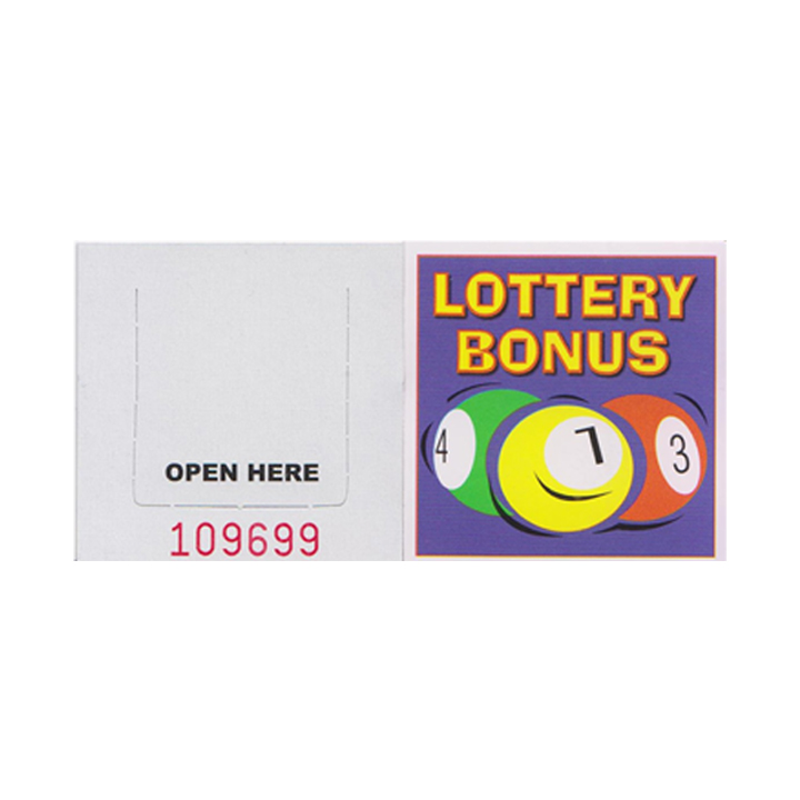 National Lottery Bonus Ball Break Open Tickets